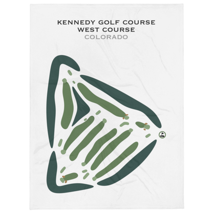 Kennedy Golf Course, West Course, Colorado - Printed Golf Courses