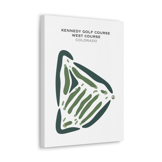 Kennedy Golf Course, West Course, Colorado - Printed Golf Courses