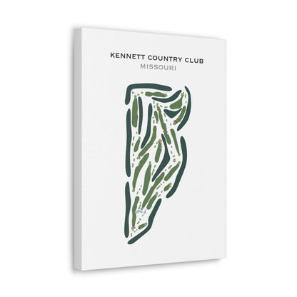 Kennett Country Club, Missouri - Printed Golf Courses