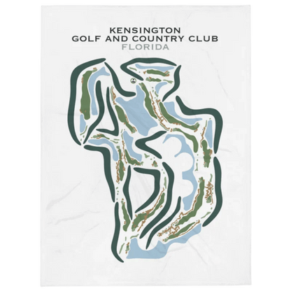 Kensington Golf and Country Club, Florida - Printed Golf Courses
