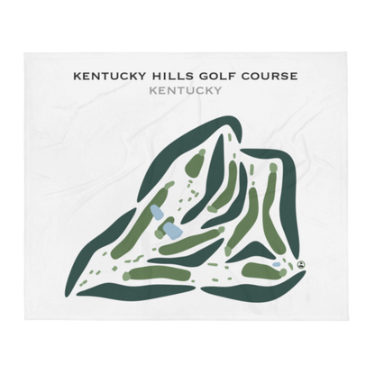 Kentucky Hills Golf Course, Kentucky - Printed Golf Courses