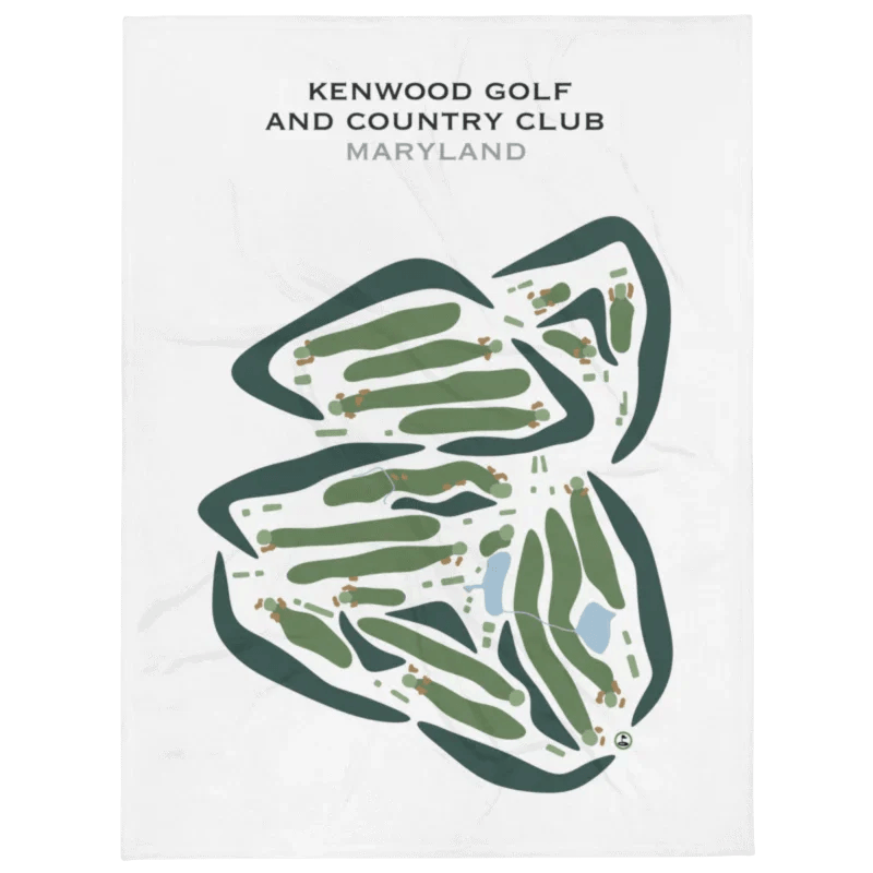Kenwood Golf & Country Club, Maryland - Printed Golf Courses