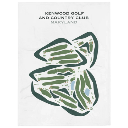 Kenwood Golf & Country Club, Maryland - Printed Golf Courses