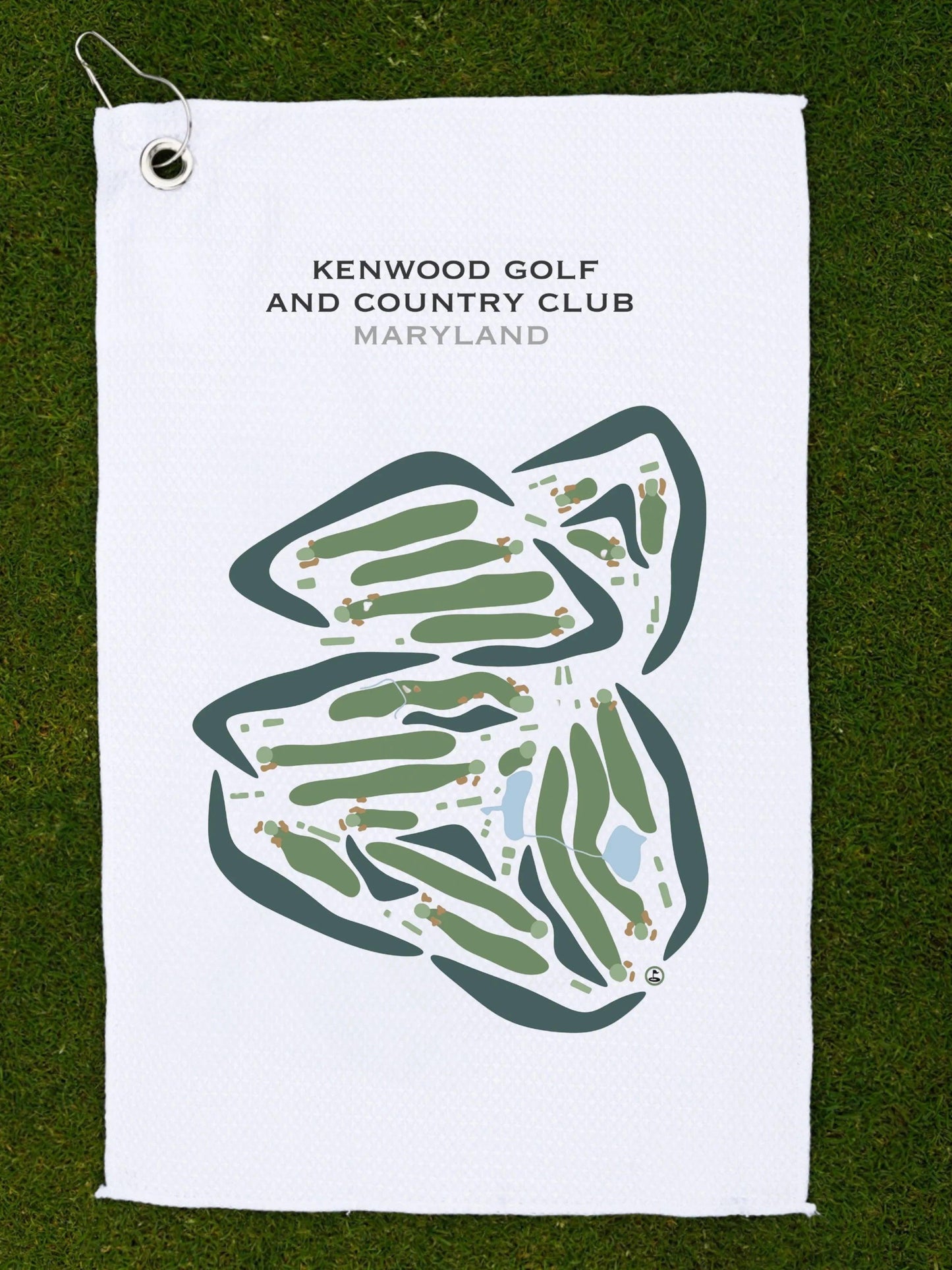 Kenwood Golf & Country Club, Maryland - Printed Golf Courses