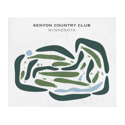 Kenyon Country Club, Minnesota - Printed Golf Courses