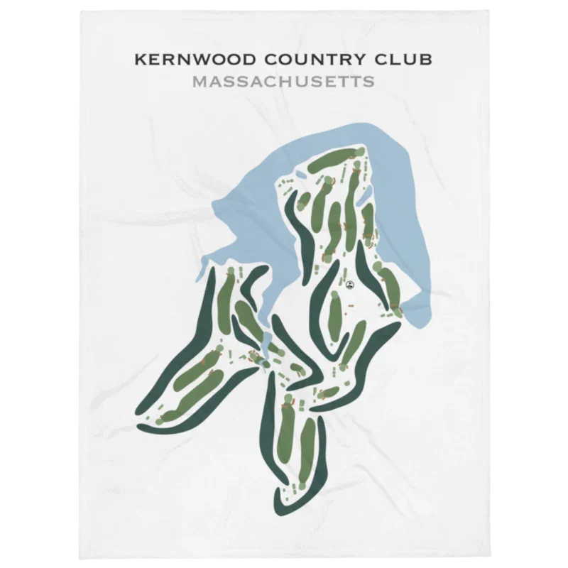 Kernwood Country Club, Massachusetts - Printed Golf Courses