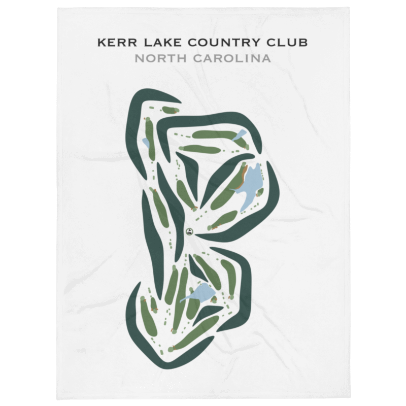 Kerr Lake Country Club, North Carolina - Printed Golf Courses