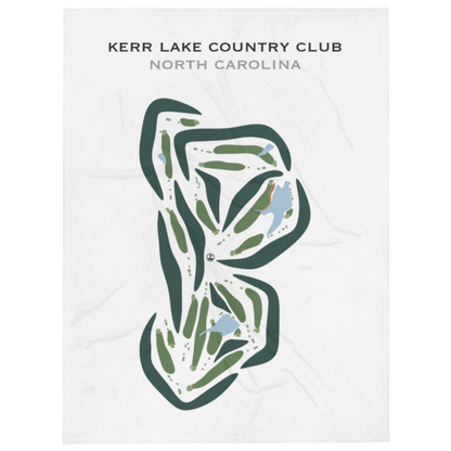 Kerr Lake Country Club, North Carolina - Printed Golf Courses