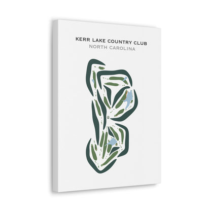 Kerr Lake Country Club, North Carolina - Printed Golf Courses