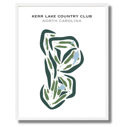 Kerr Lake Country Club, North Carolina - Printed Golf Courses