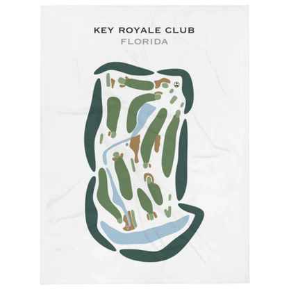 Key Royale Club, Florida - Printed Golf Courses