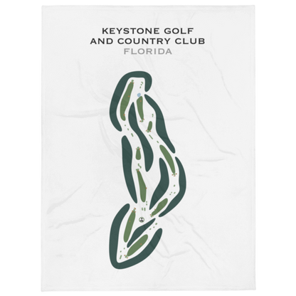 Keystone Golf & Country Club, Florida - Printed Golf Courses