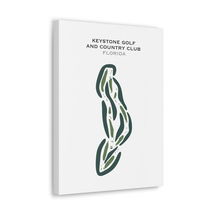 Keystone Golf & Country Club, Florida - Printed Golf Courses