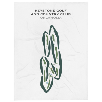 Keystone Golf & Country Club, Oklahoma - Printed Golf Courses