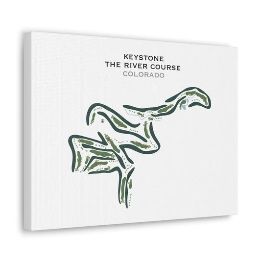 Keystone, The River Course, Colorado - Printed Golf Courses