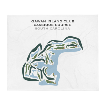 Kiawah Island Club - Cassique Course, South Carolina - Printed Golf Courses