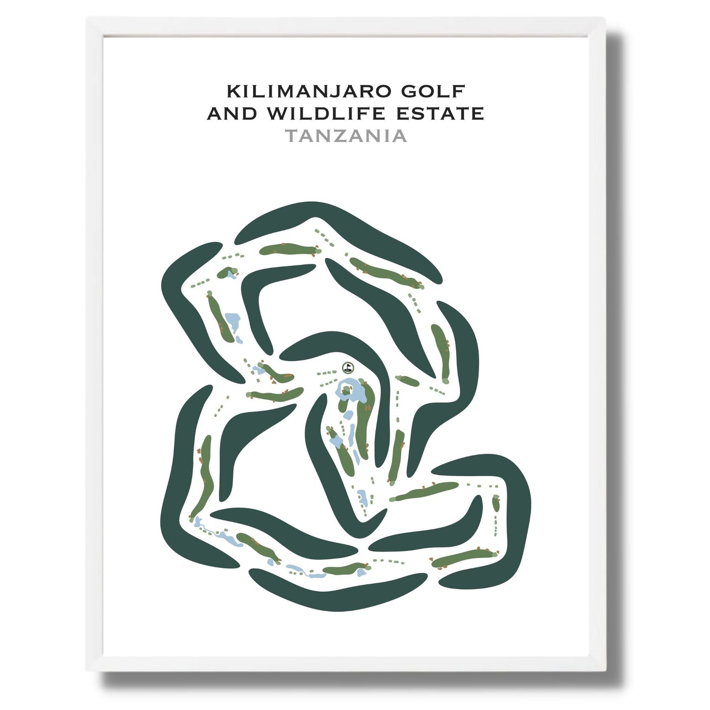 Kilimanjaro Golf and Wildlife Estate, Tanzania - Printed Golf Courses
