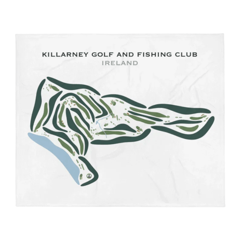 Killarney Golf & Fishing Club, Ireland - Printed Golf Courses