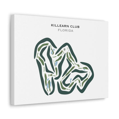 Killearn Club, Florida - Printed Golf Courses