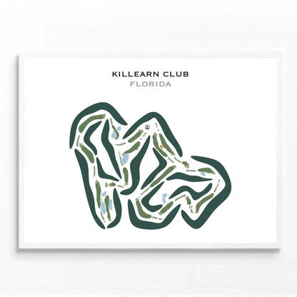 Killearn Club, Florida - Printed Golf Courses