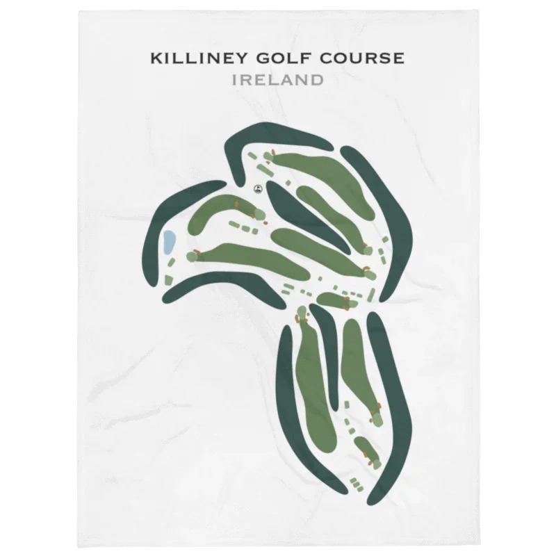 Killiney Golf Course, Ireland - Printed Golf Courses