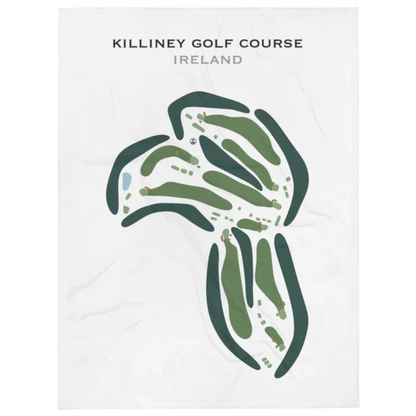 Killiney Golf Course, Ireland - Printed Golf Courses