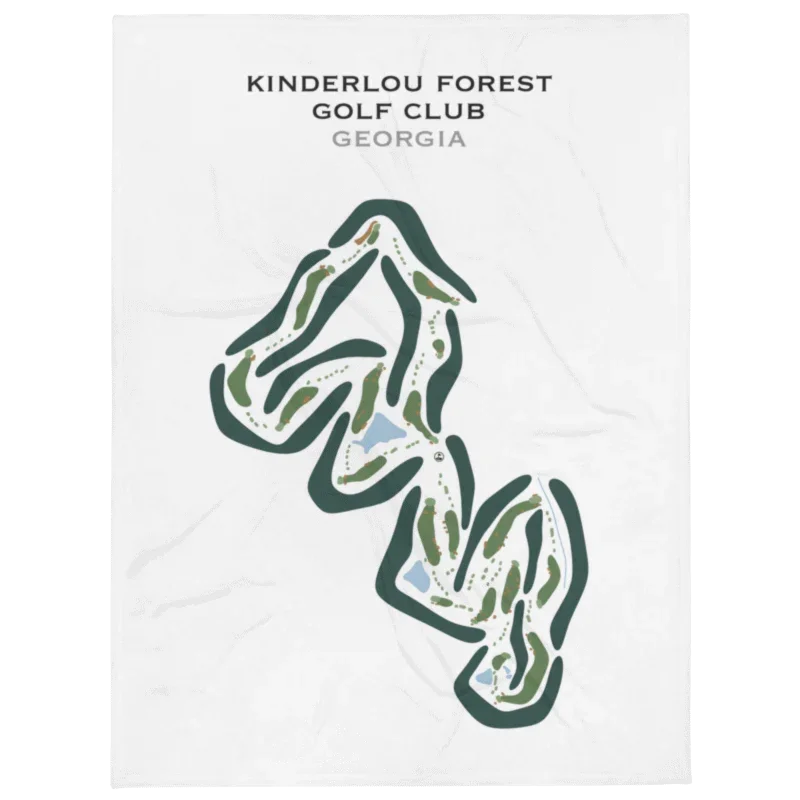 Kinderlou Forest Golf Club, Georgia - Printed Golf Courses