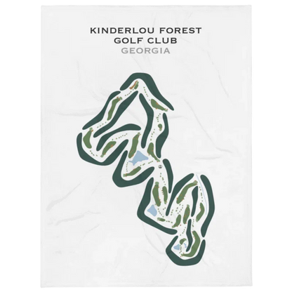 Kinderlou Forest Golf Club, Georgia - Printed Golf Courses