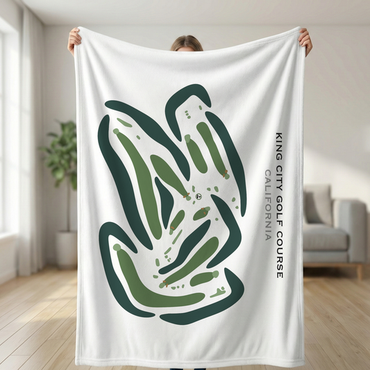 King City Golf Course, California - Printed Golf Courses