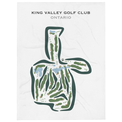 King Valley Golf Club, Ontario, Canada - Printed Golf Courses