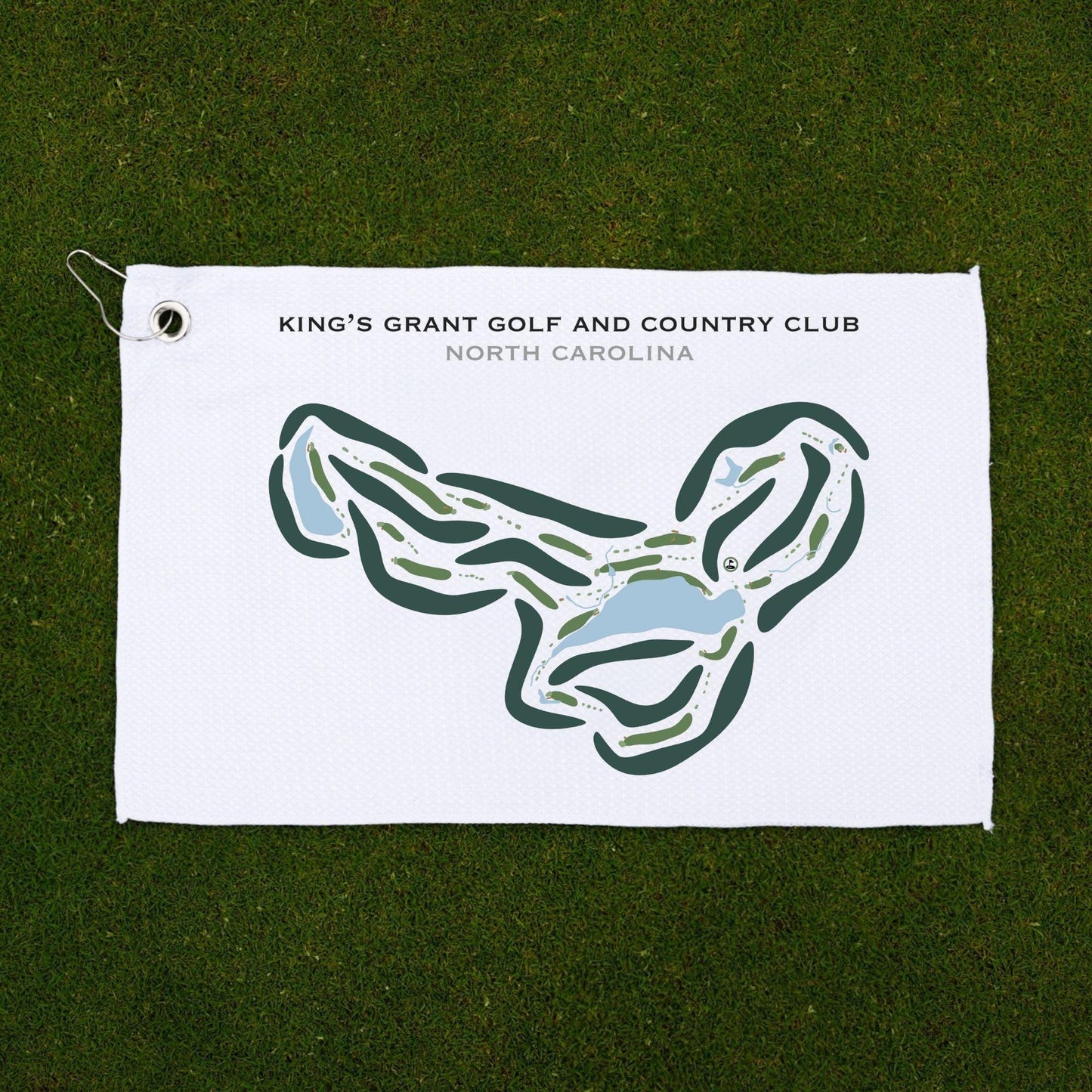 King's Grant Golf & Country Club, North Carolina - Printed Golf Courses