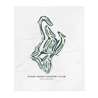 Kings Creek Country Club, Delaware - Printed Golf Courses