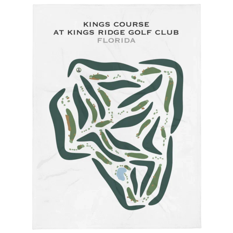 Kings Course at Kings Ridge Golf Club, Florida - Printed Golf Courses