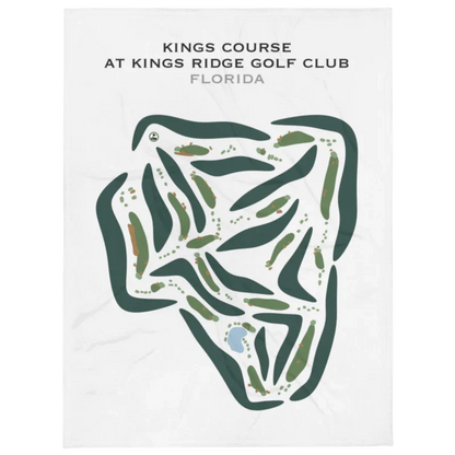 Kings Course at Kings Ridge Golf Club, Florida - Printed Golf Courses
