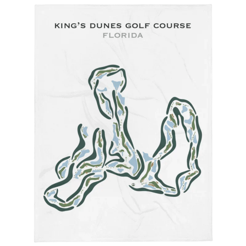 King's Dunes Golf Course, Florida - Printed Golf Courses