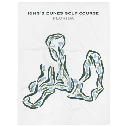 King's Dunes Golf Course, Florida - Printed Golf Courses