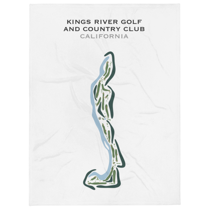 Kings River Golf & Country Club, California - Printed Golf Courses