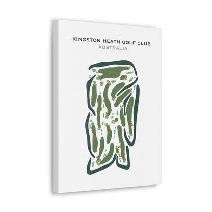 Kingston Heath Golf Club, Australia - Printed Golf Courses