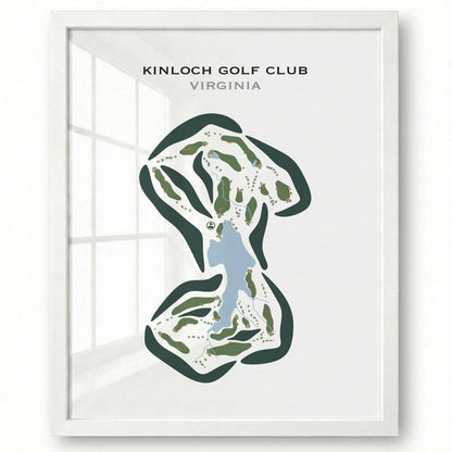 Kinloch Golf Club, Virginia - Printed Golf Courses