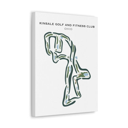 Kinsale Golf and Fitness, Ohio - Printed Golf Courses