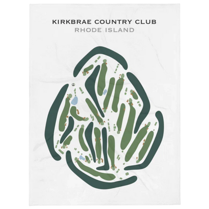 Kirkbrae Country Club, Rhode Island - Printed Golf Courses