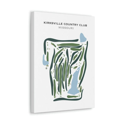 Kirksville Country Club, Missouri - Printed Golf Courses
