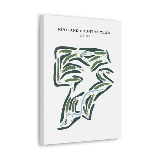 Kirtland Country Club, Ohio - Printed Golf Course