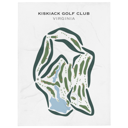Kiskiack Golf Club, Virginia - Printed Golf Courses