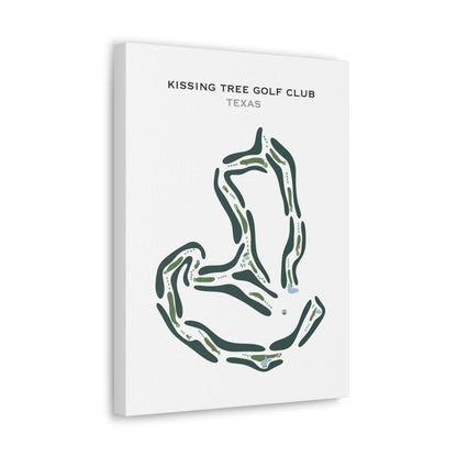 Kissing Tree Golf Club, Texas - Printed Golf Course