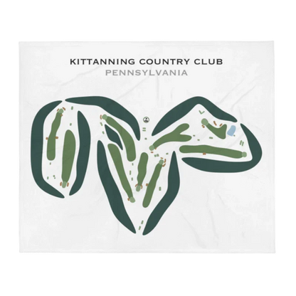 Kittanning Country Club, Pennsylvania - Printed Golf Courses