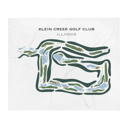 Klein Creek Golf Club, Illinois - Printed Golf Courses