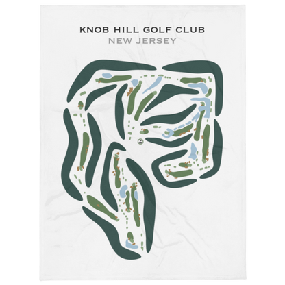 Knob Hill Golf Club, New Jersey - Printed Golf Courses