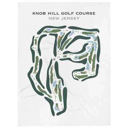 Knob Hill Golf Course, New Jersey - Printed Golf Course