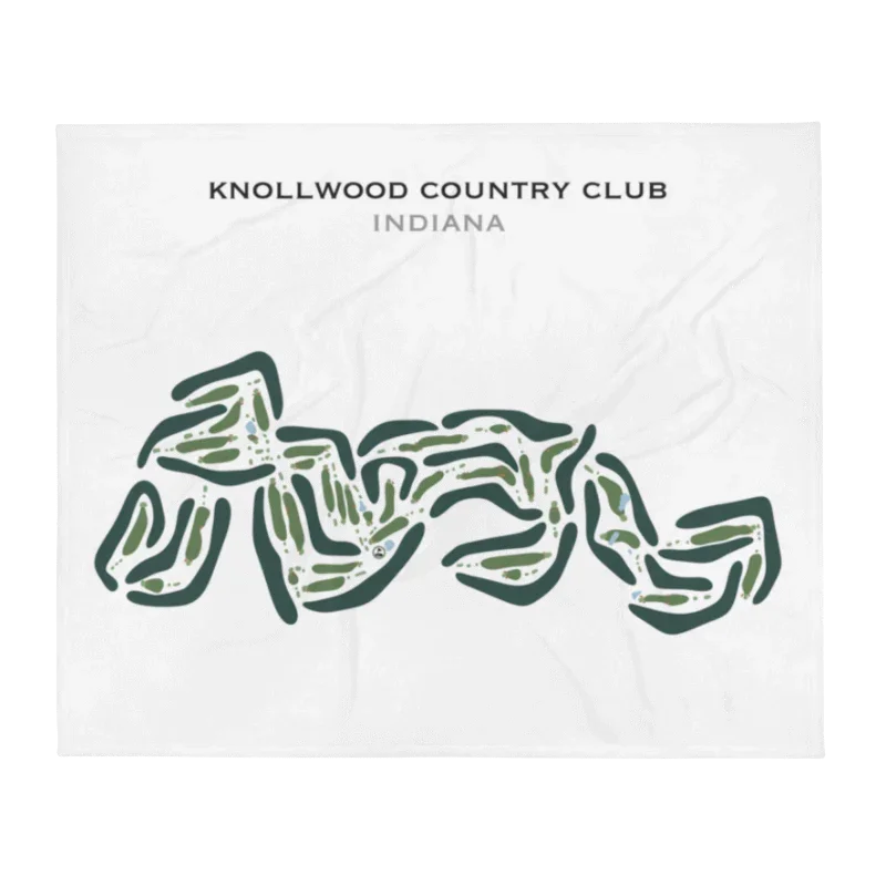 Knollwood Country Club, Indiana - Printed Golf Courses
